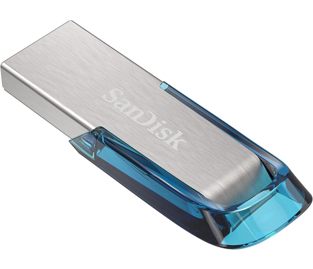 Sandisk 64GB Ultra Flair (USB 3.0) niebieski - 714198 - zdjęcie 2